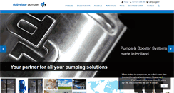 Desktop Screenshot of dp-pumps.com